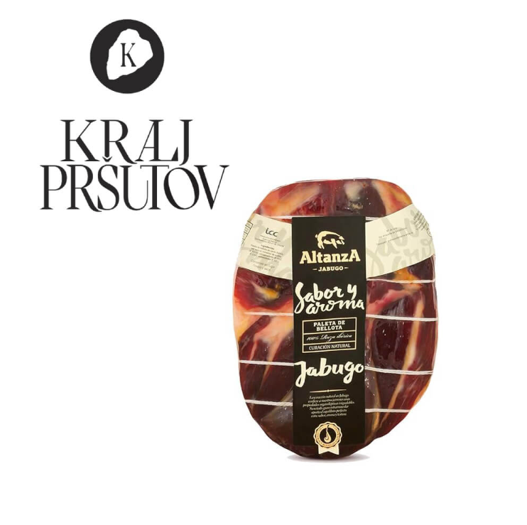 Paleta Altanza 100% Ibérico de Bellota – Bez kosti i kože (Pata Negra)
